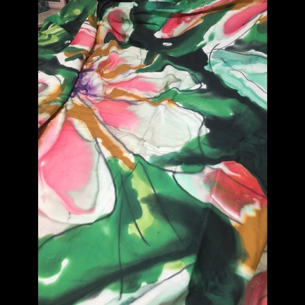 //New Abstract Duvet Set Charming Flowers Ombre Art Print - Picture 10 of 16